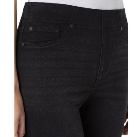 Liverpool Company Skinny Jeans Sienna Pull On Legging Dark Blue size 12/31 - Picture 14 of 14